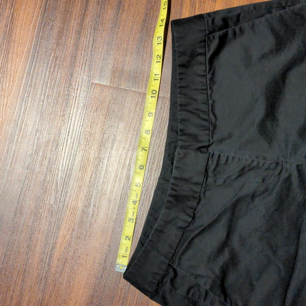 J. Crew Black Cotton Shorts Size 4 - Picture 4 of 7